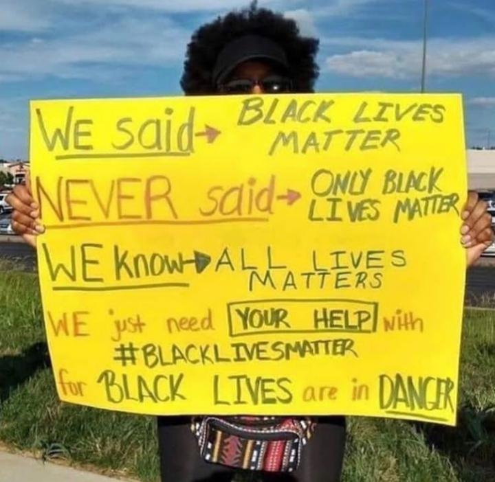 Not only black lives matter